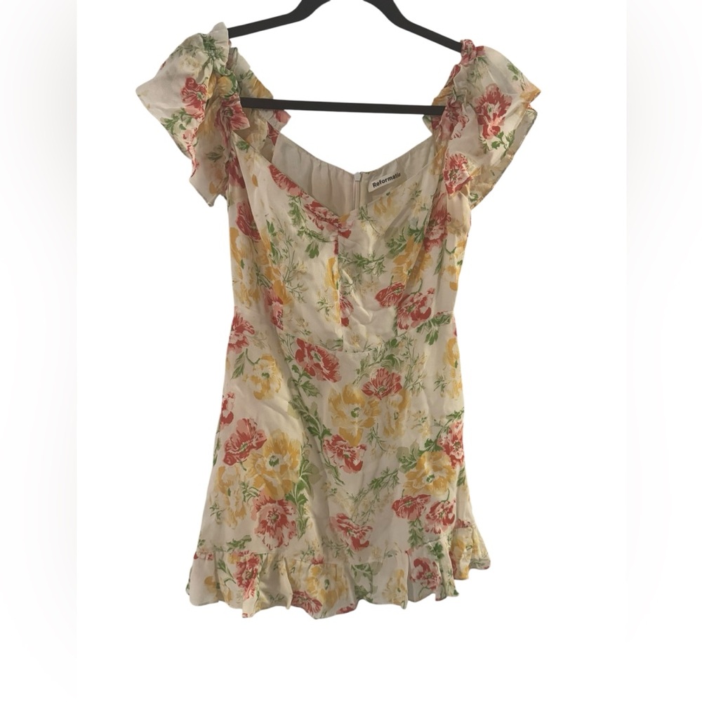 Reformation Hyacinth Dress – Vinona White Floral
Size 2. - Picture 5 of 7